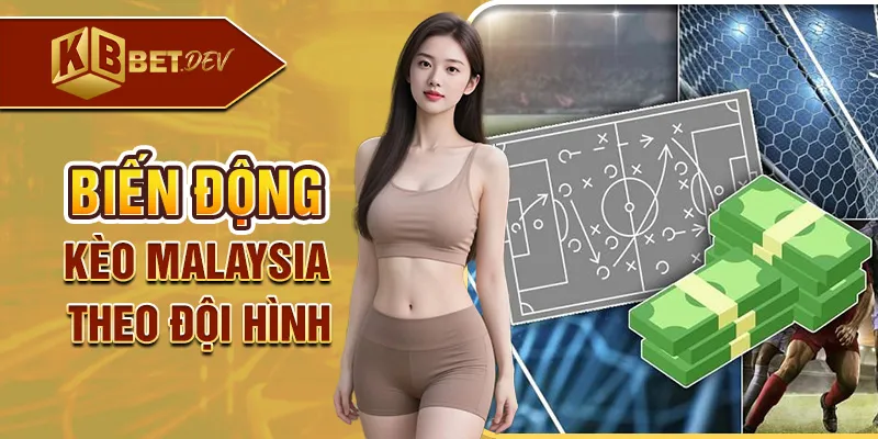 Biến động kèo malaysia theo đội hình
