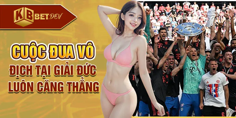 Cuộc đua vô địch tại giải đức luôn căng thẳng