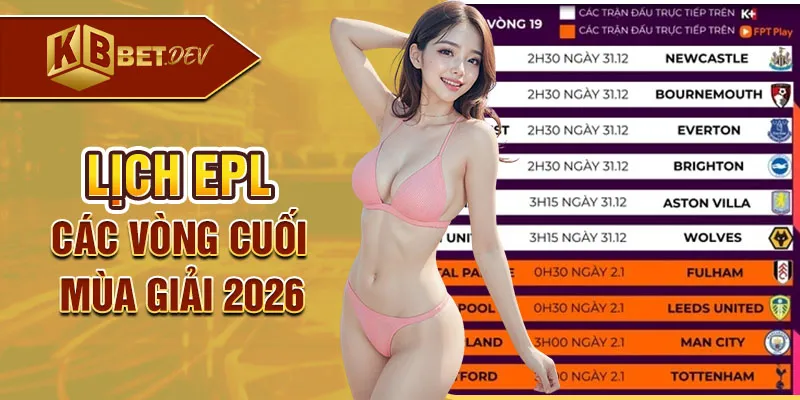 lịch epl