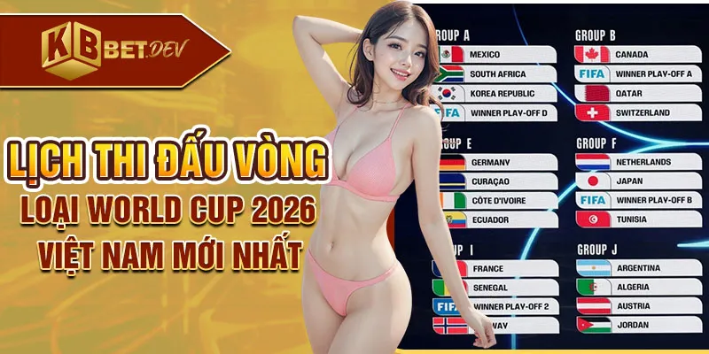 lịch thi đấu vòng loại world cup 2026 việt nam