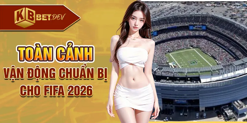 Toàn cảnh sân vận động chuẩn bị cho fifa 2026